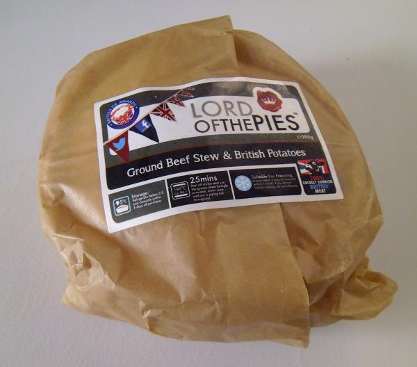 Lord of the Pies Stockport Pie